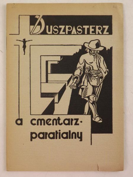Duszpasterz a cmentarz parafialny, 1941 r.