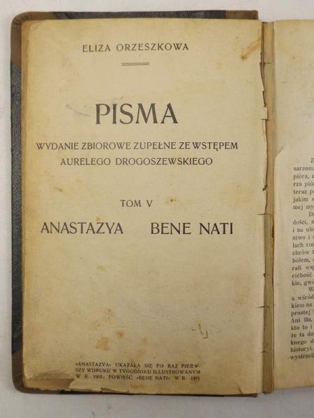 Anastazya / Bene Nati, ok. 1905