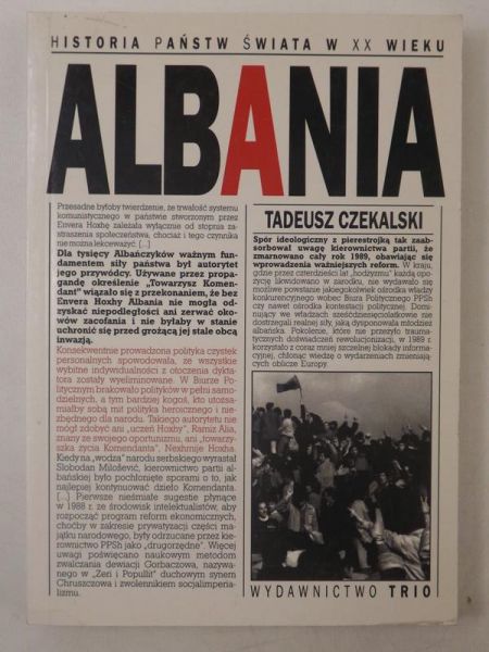 Albania. Historia państw świata w XX wieku