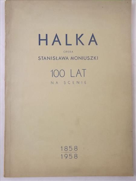 Halka, opera Stanisława Moniuszki