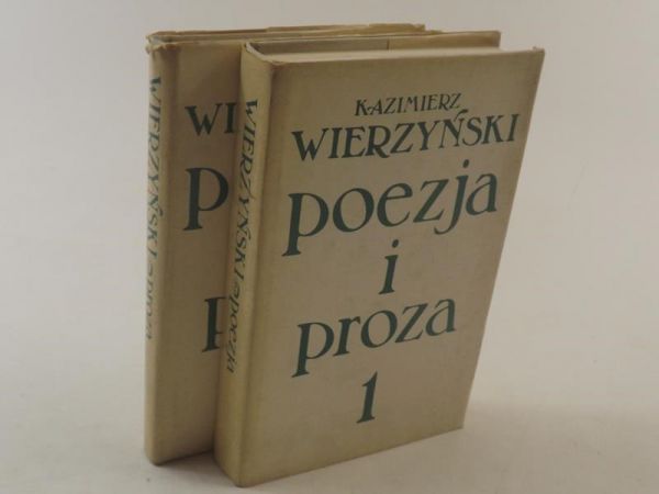 Poezja i proza, tom I-II