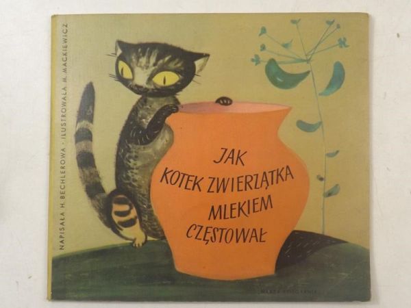Jak kotek zwierzątka mlekiem częstował
