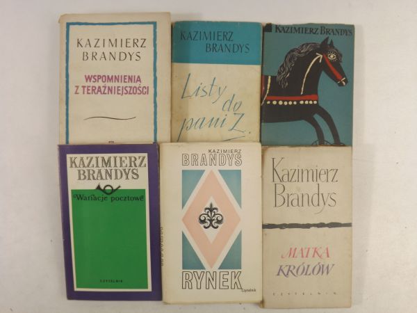 Brandys Kazimierz - Listy do pani Z. / Drewniany koń / Matka królów / Rynek / Wspomnienia z teraźniejszości / Wariacje pocztowe