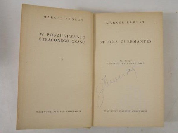 W poszukiwaniu straconego czasu, Tom III Strona Guermantes
