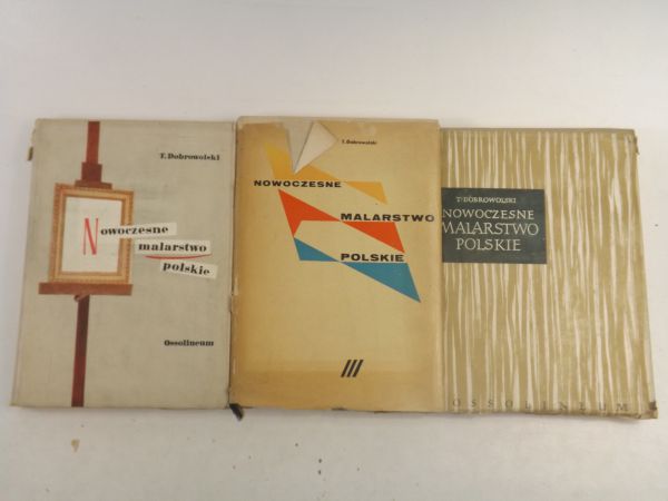 Dobrowolski Tadeusz - Nowoczesne malarstwo polskie, Tom I-III