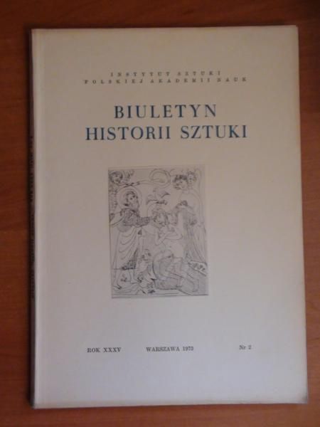 Lorenz S. (red.) -  Biuletyn Historii Sztuki  nr 2/1973