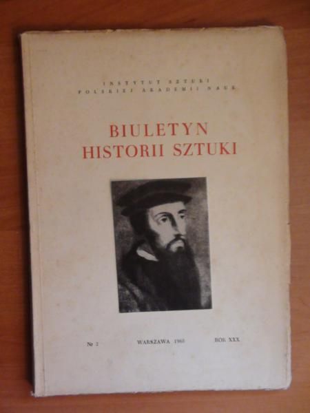 Lorenz S. (red.) -  Biuletyn Historii Sztuki  nr 2/1968