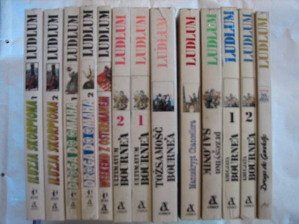 Ludlum Robert - Dzieła zebrane, 13 książek