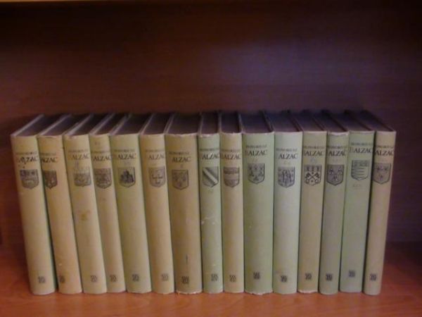 Komedia Ludzka Tom II-III, IV, VI, VII-VIII, X, XII, XVI, XVIII, XIX, XXI-XXIV