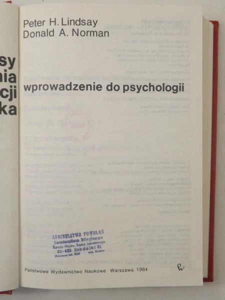 Wprowadzenie do psychologii