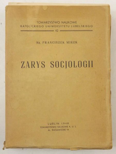 Zarys socjologii, 1948