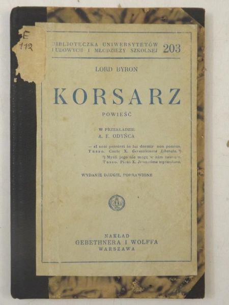 Korsarz, ok. 1936 r.