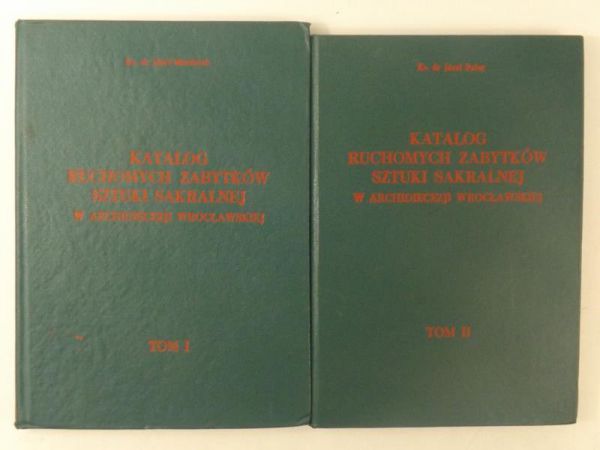 Katalog ruchomych zabytków sztuki sakralnej, Tom I-II