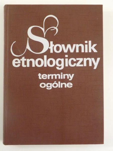 Słownik etnologiczny: terminy ogólne