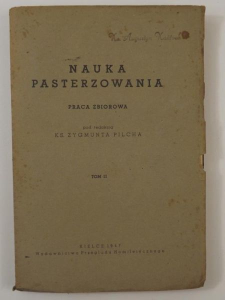 (red.) - Nauka pasterzowania, Tom II, 1947 r.