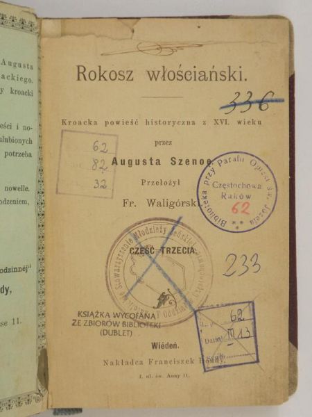 Rokosz włościański, cz. 3, 1890 r.