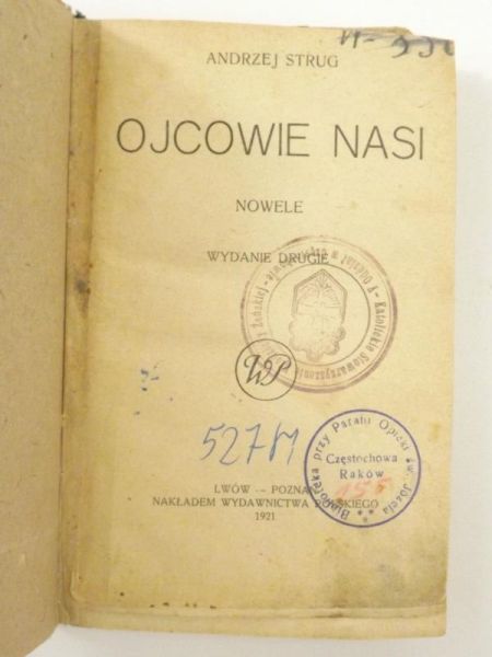 Ojcowie nasi, 1921 r.