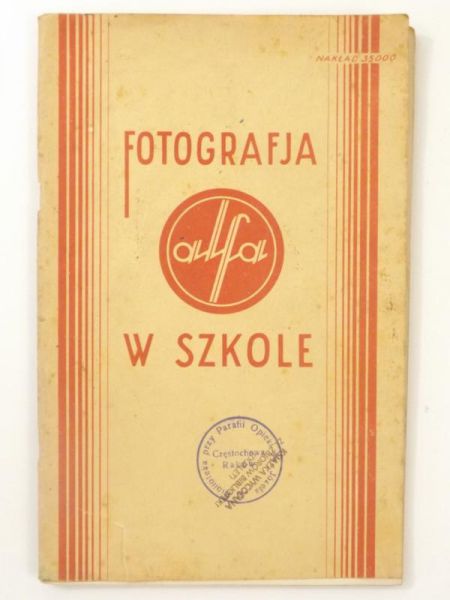 Cyprian Tadeusz (red.) - Fotografja w szkole, 1936 r.