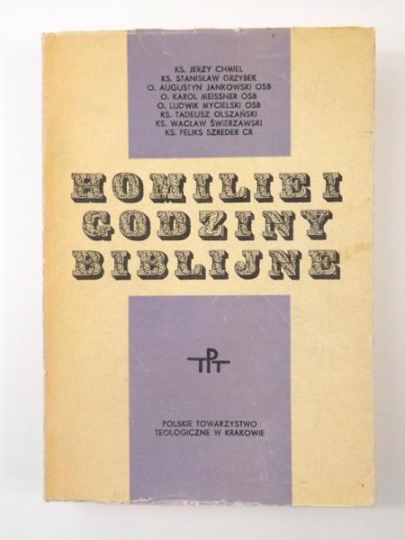 Homilie i godziny biblijne