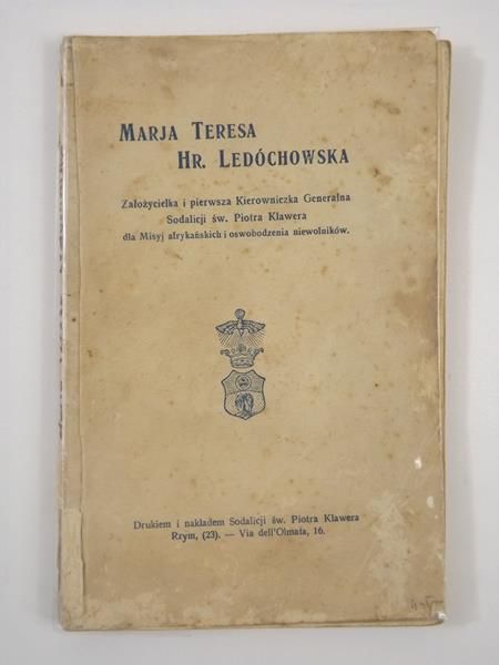 Bielak Waleria - Marja Teresa hr. Ledóchowska, 1925 r.