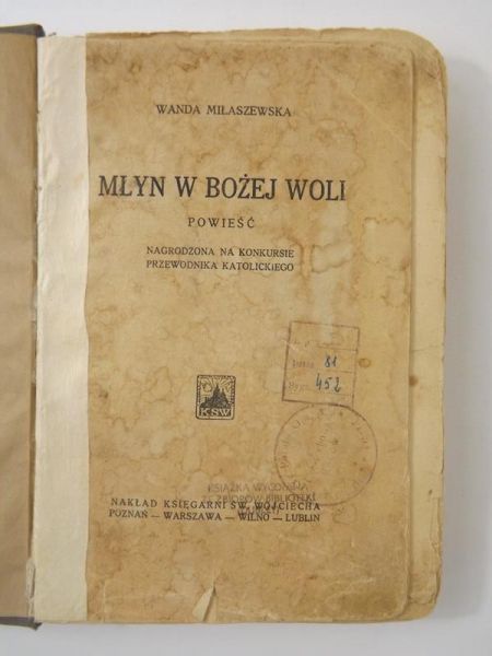 Młyn w Bożej Woli, 1930 r.