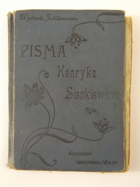 Pisma Henryka Sienkiewicza: Wydanie Jubileuszowe, 1900 r.