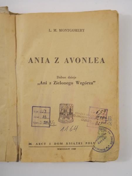 Ania z Avonlea, 1948 r.