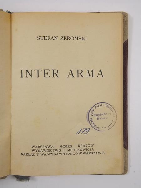 Inter arma, 1920 r.