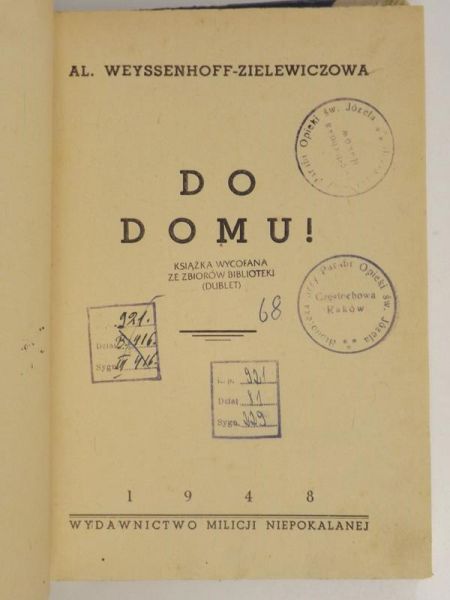 Do domy, 1948 r.