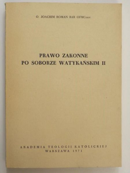 Prawo zakonne po Soborze Watykańskim II