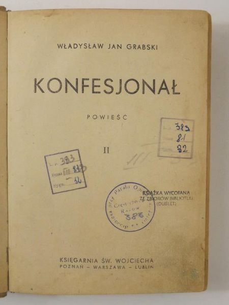Konfesjonał, Tom II, 1948 r.