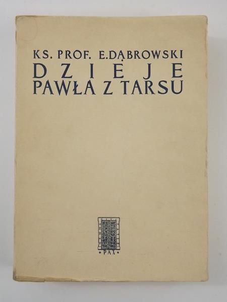 Dzieje Pawła z Tarsu
