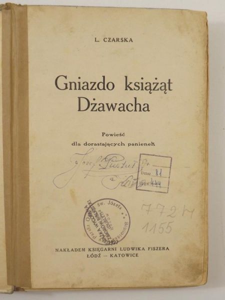 Gniazdo książąt Dżawacha, 1927 r.