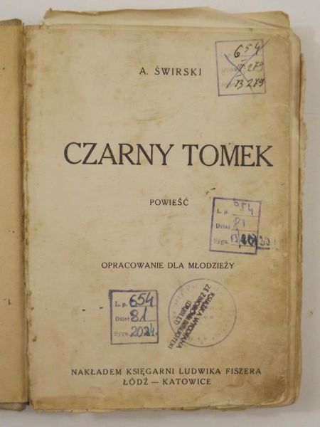 Czarny Tomek, 1928 r.