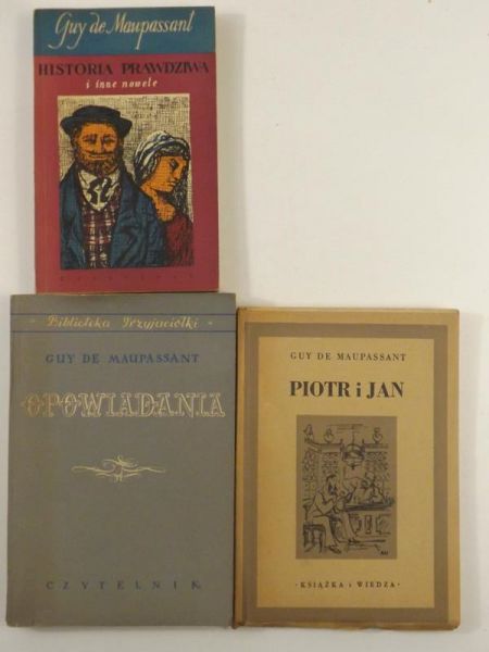 De Maupassant Guy - Piotr  i Jan / Historia prawdziwa / Opowiadania