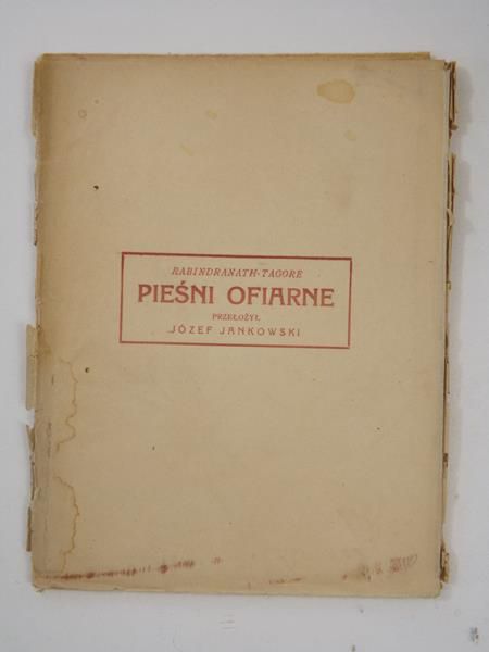 Pieśni ofiarne, 1922 r.