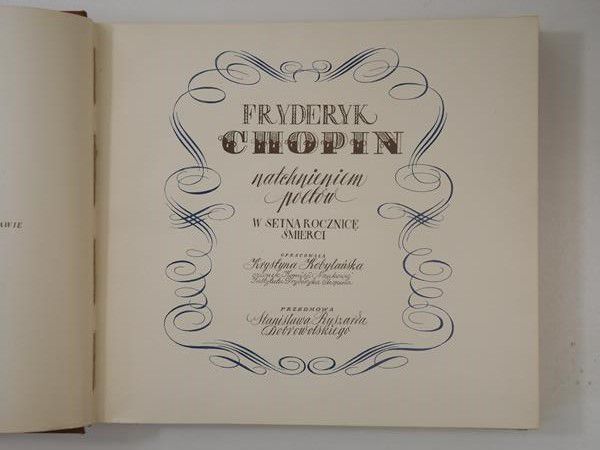 Chopin: Antologia Poetycka, 1949 r.