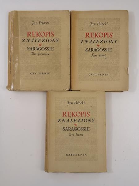 Rękopis znaleziony w Saragossie. T. I-III, 1950 r.