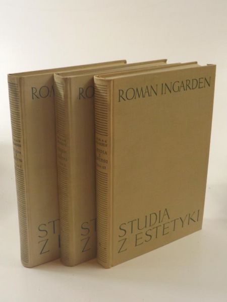 Ingarden Roman - Studia z estetyki, Tom I-III