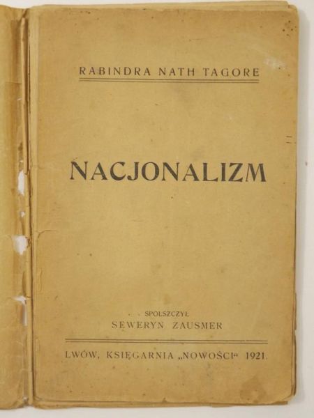 Nacjonalizm, 1921 r.