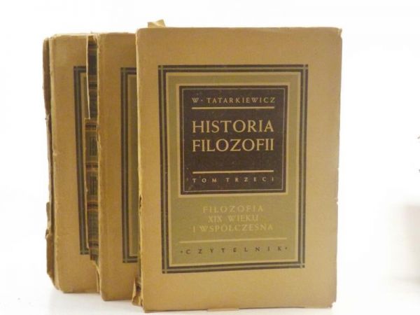 Historia filozofii. Tom I-III, 1950 r.
