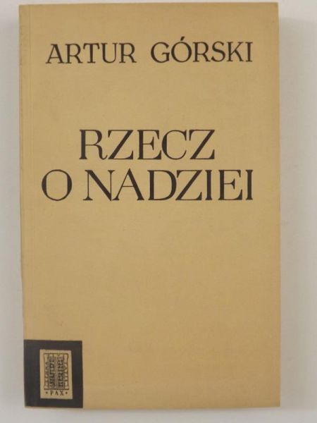 Rzecz o nadziei