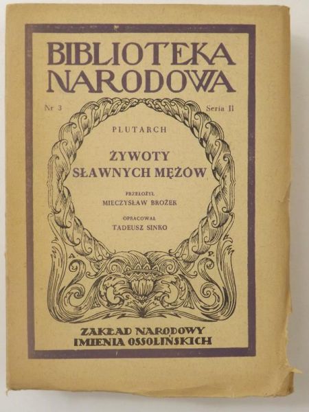 Żywoty sławnych mężów, BN