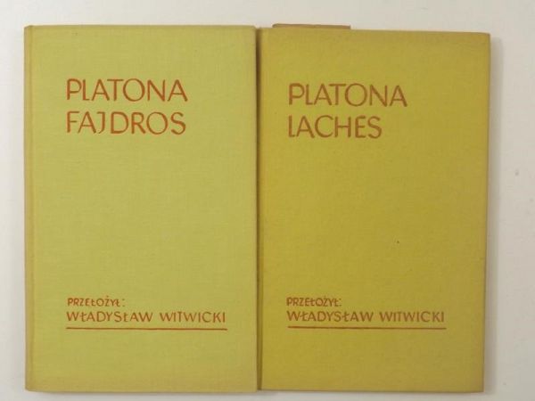 Platon - Laches/Fajdros, przełożył Władysław Witwicki