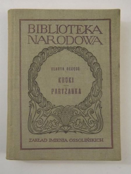 Kruki / Paryżanka, BN