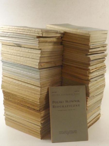 Polski Słownik Biograficzny, 135 zeszytów