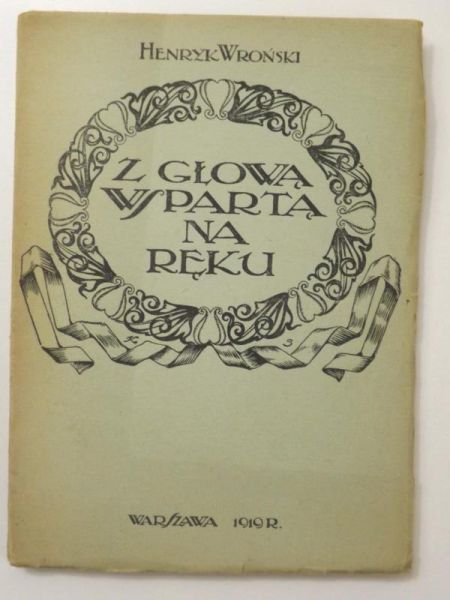 Z głową wspartą na ręku, 1919 r.