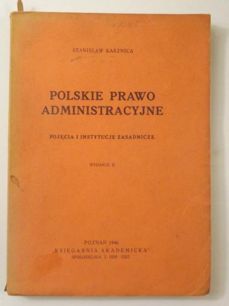 Polskie prawo administracyjne, 1946 r.