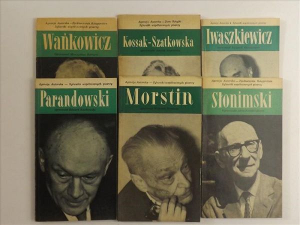Agencja Autorska - Sylwetki Współczesnych Pisarzy, 6 tomów