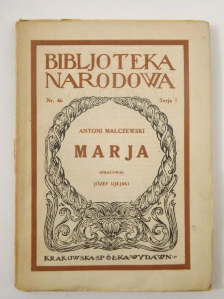 Marja. Powieść ukraińska, 1922 r.